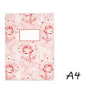 Elasticated Folder Red roses - A4