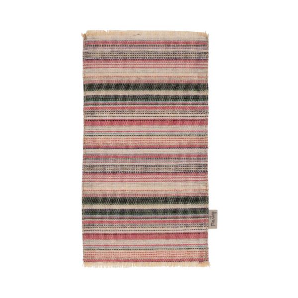 Miniature rug striped