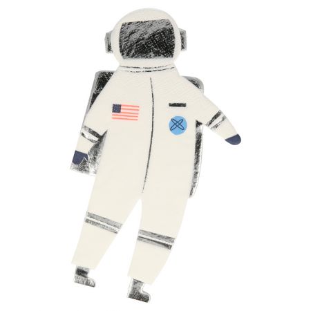 Spaceman Napkins - 16u.