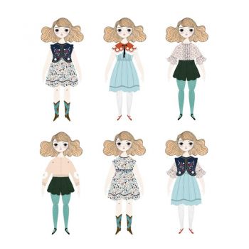 Paper Doll Magnolia - Kit 2