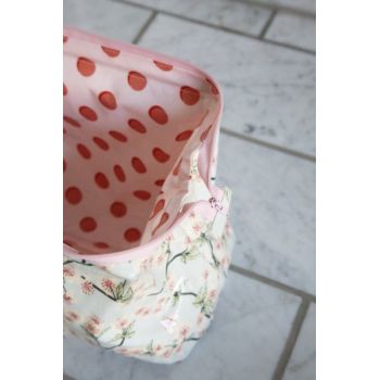 Sponge bag foldable - Amalie Dots Light Blue 2