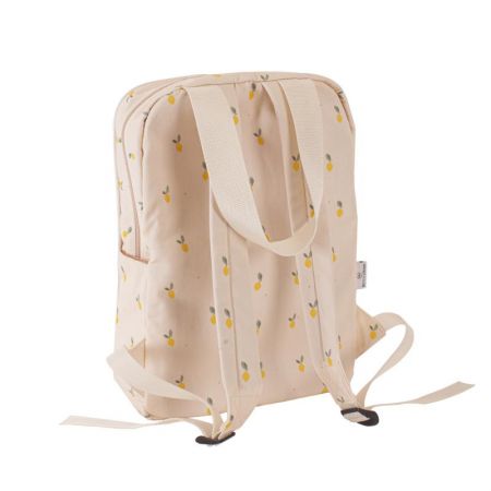 Nylon Travel Backpack Lemon