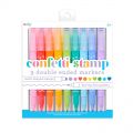Confetti Stamp Double-Ended Markers  (9u)