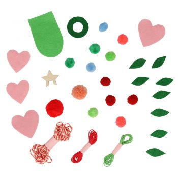 Wooden Embroidery Gingerbread House 2