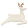 Ceramic Reindeer Plates (2u).