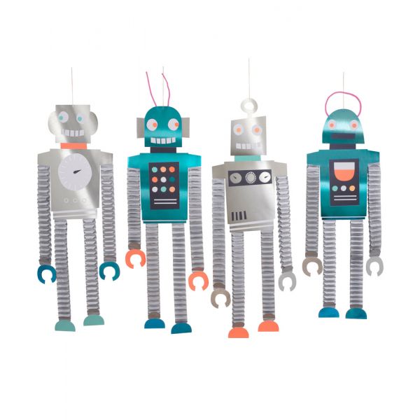 Robots Decorativos (4u.)