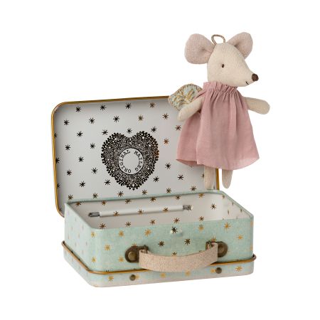 Mouse, Angel in suitcase