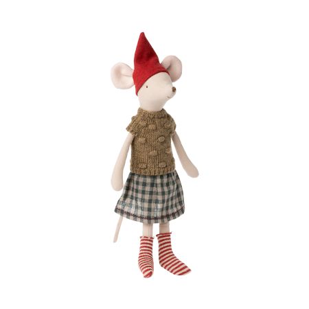 Christmas Mouse Medium - Girl (33cm)