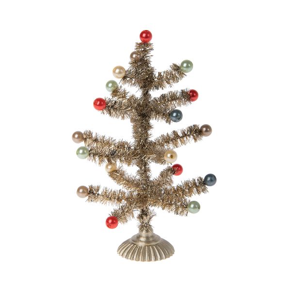 Árbol de Navidad Miniatura - Dorado (15cm)