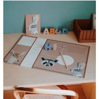 Desk Pad Leopard and friends 2