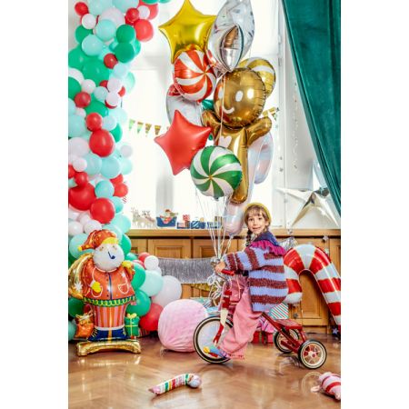 Standing Foil Balloon, Santa
