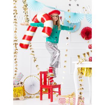 Foil balloon Candy cane 2