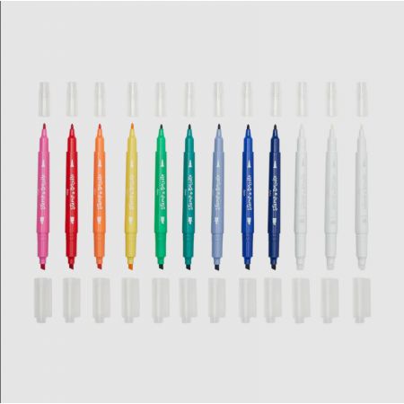 Stamp-A-Doodle double-ended stamp markers (12u)