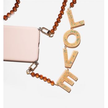 Maxi glitter cell phone handle - Love 2