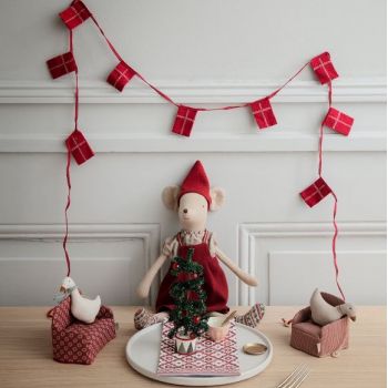 Servilletas Mosaico Rojas - Pequeñas 2