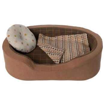 Dog Basket - Brown (33cm)