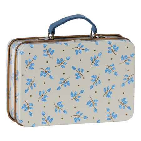 Metal Suitcase, Madelaine Blue