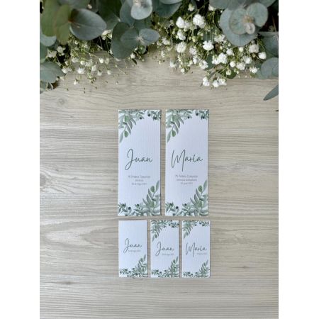 Customized favor Olive-tree Card