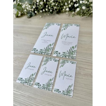 Customized favor Olive-tree Card