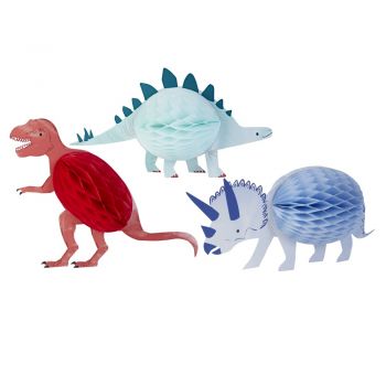 Dinosaurios decorativos  (3u)