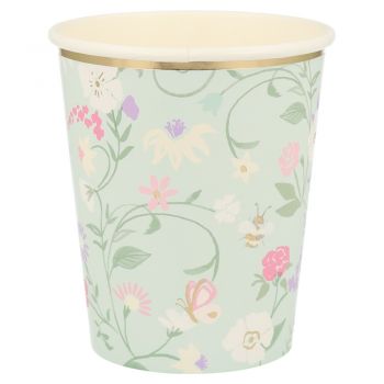 Vasos Floral Ladurée (8u) 2