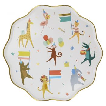 Animal Parade Dinner Plates (8u) 2