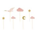 Cupcake toppers - Stork