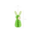 Paper honeycomb Bunny, light green