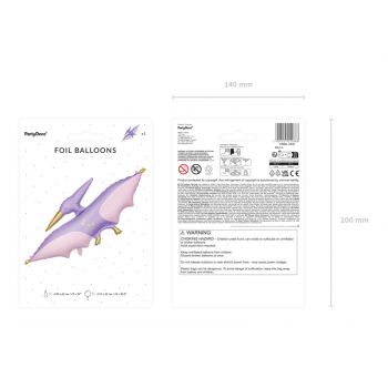 Foil balloon Pterodactyl Dinosaur 2