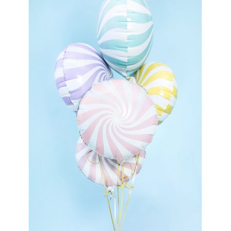 Foil Balloon Candy, light pink