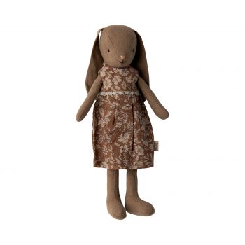 Conejita Bunny con vestido flores oscuras - T2 (24cm)