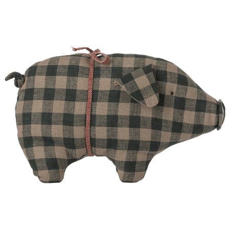Pig Small - Green check