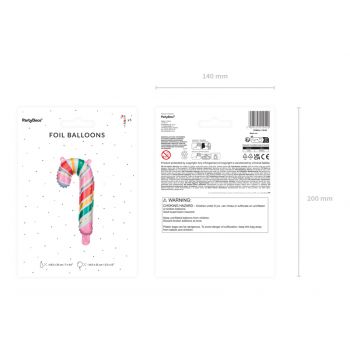 Globo - Bastón de Caramelo (5u) 2