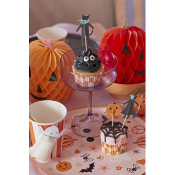 Platos Ilustraciones  Halloween (8u) 2