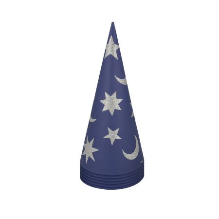Wizard Party Hats & Wands (6u)