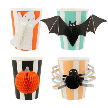 Halloween Honeycomb Cups (8u)