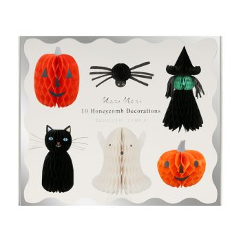 Personajes Halloween decorativos(10u)  2