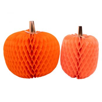 Calabazas grandes decorativas (2u)