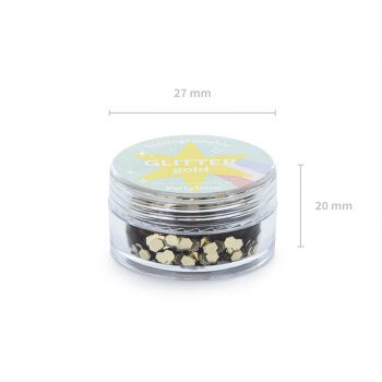 Face and body glitter - Gold 2