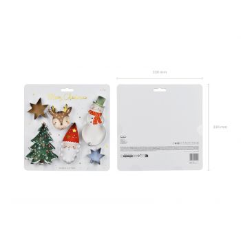 Cookie Cutters Merry Christmas (6u) 2