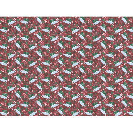 Wrapping paper Christmas Car (2m)