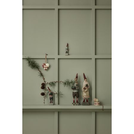 Adornos Navidad metal Color en caja (4u.)