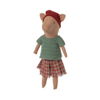 Christmas Pig, Girl (34cm)