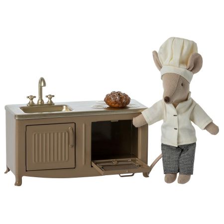 Miniature Kitchen - Light Brown (A7,5cm)