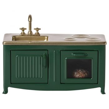 Cocina de miniatura - Verde (A7,5cm) 2