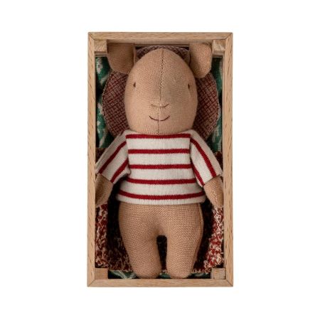 Pig in box - Red, Baby (11cm)