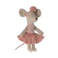 Ballerina Mouse Rose - Little Sister (10cm)
