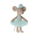 Ballerina Mouse Mint - Little Sister (10cm)