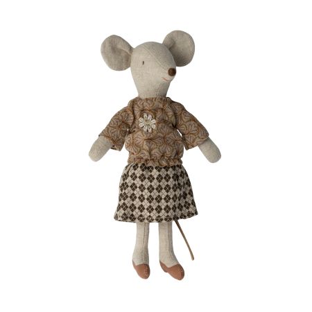 Blouse and skirt for Grandma Mouse (15 cm)