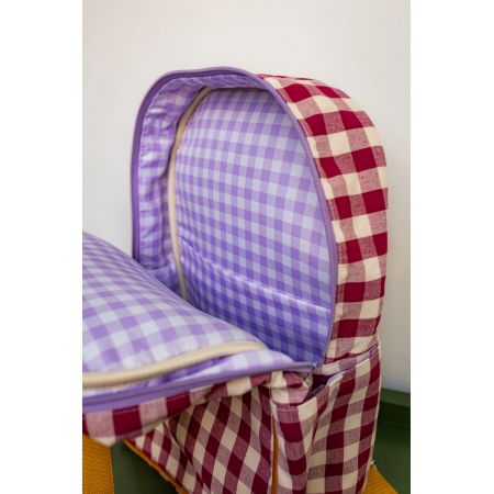 Backpack Gingham - Red